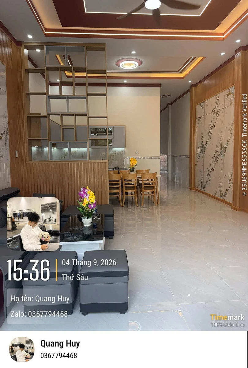 Bán nhà cấp 4 100m² Tân Định Bến Cát Bình Dương 1 tỷ 780 - Ảnh thu nhỏ 4