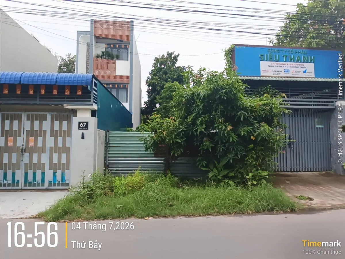 Bán đất mặt tiền DX039 5x25m Phú Mỹ Bình Dương - Ảnh thu nhỏ 5