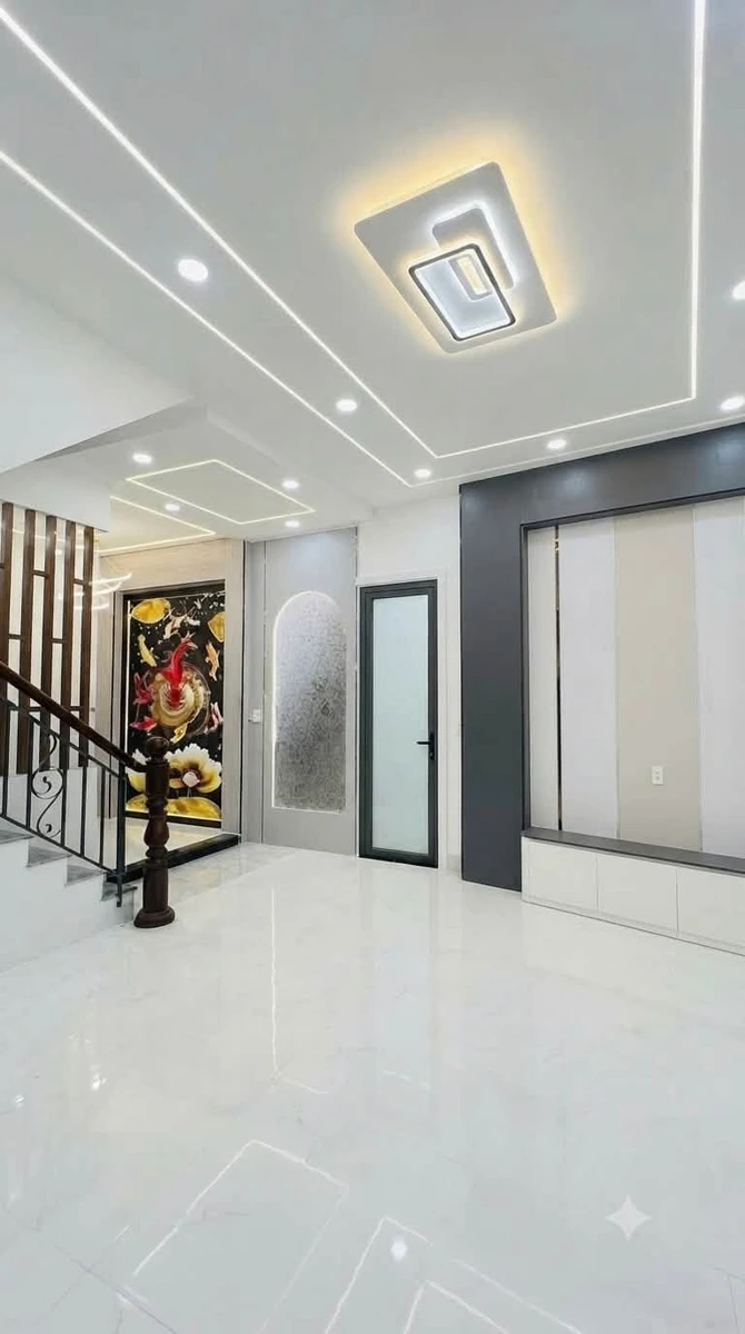 Bán nhà hẻm xe hơi 3 tầng 66m² 4PN đường Tân Kỳ Tân Quý gần AEON Tân Phú - Ảnh thu nhỏ 2