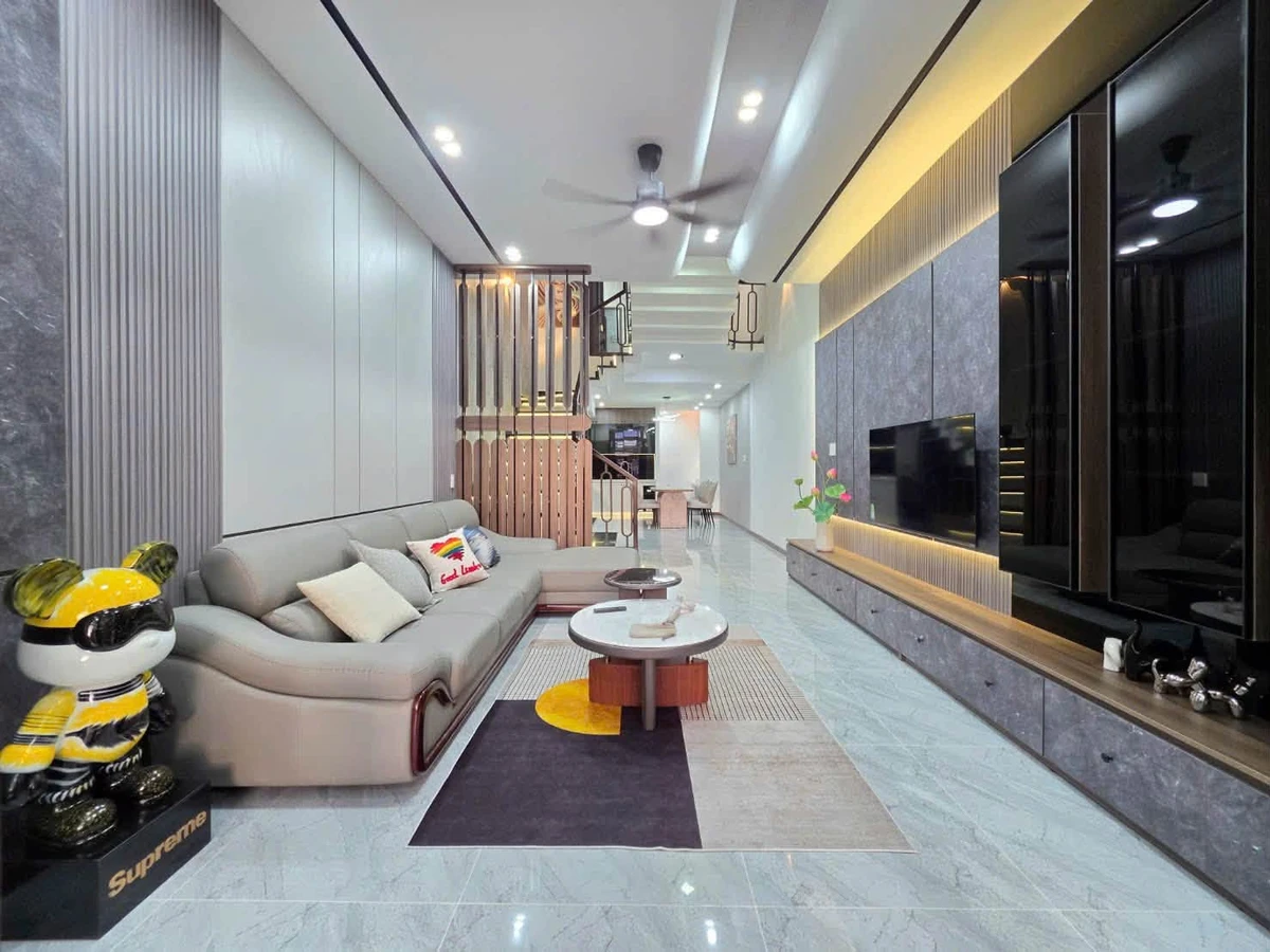 Bán liền kề xây mới 83m2 3 tầng mặt tiền Tôn Đản - Ảnh thu nhỏ 5