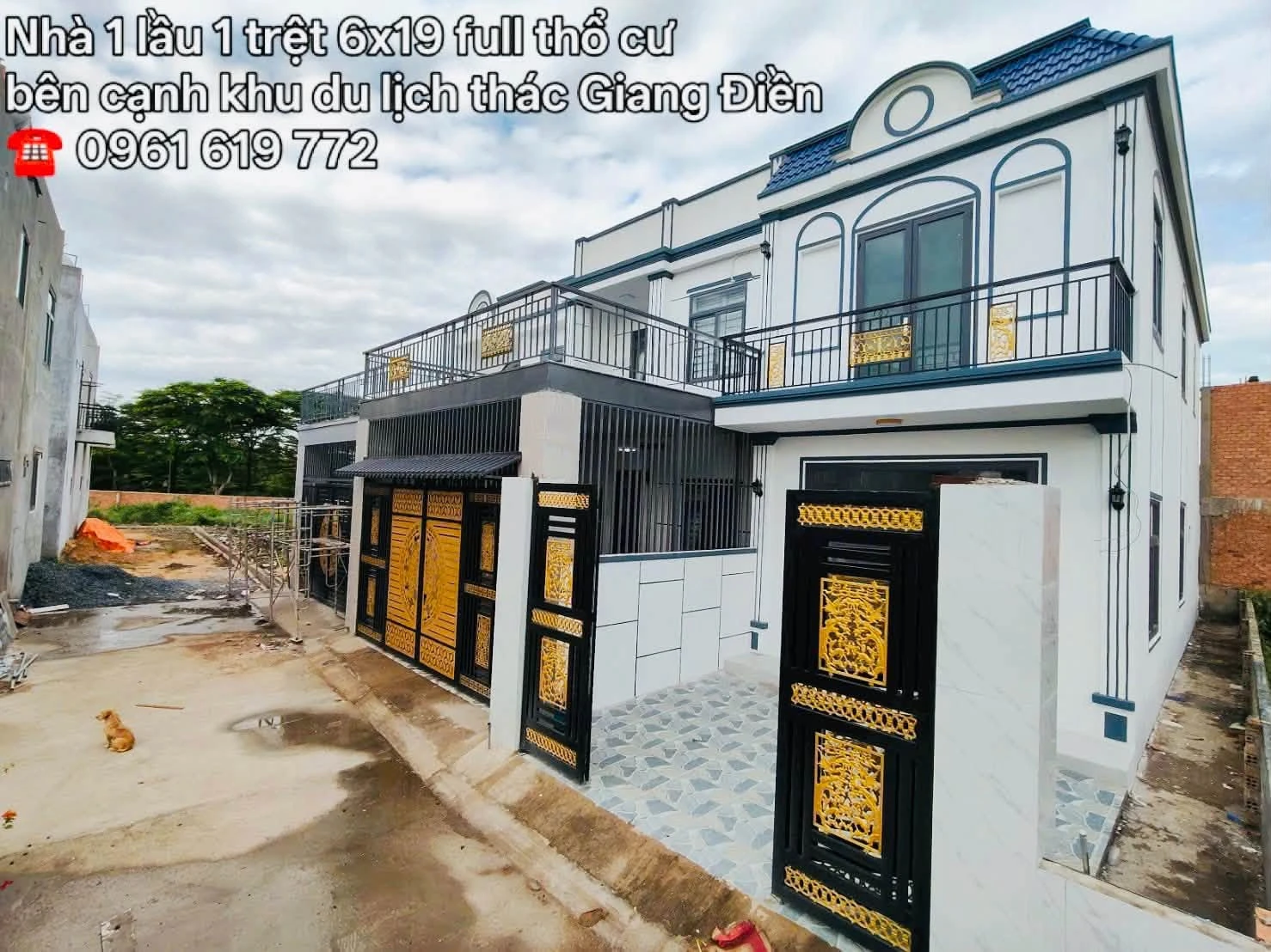 Bán nhà lầu 3PN 114m² sổ riêng Cần Giờ 2.09 tỷ - Ảnh 1