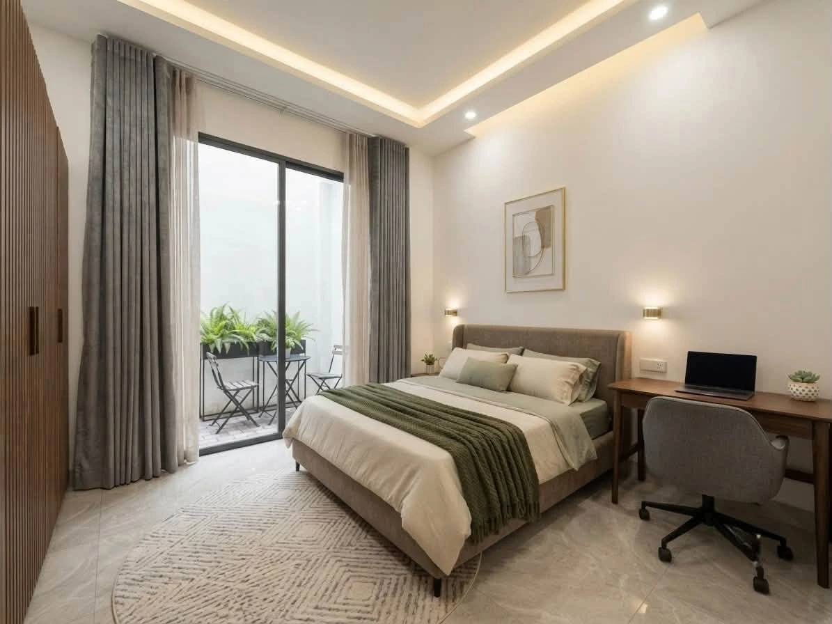 Bán villa 3 tầng 95m2 ngang 5.3m, 4 phòng ngủ, sổ hồng riêng tại Phú Nhuận, giá 12 tỷ - Ảnh thu nhỏ 2