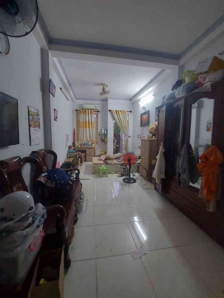 Bán nhà 4 tầng 82m2, 4PN 5WC, sổ hồng riêng, đường Hậu Giang, Quận 6 - Ảnh thu nhỏ 2
