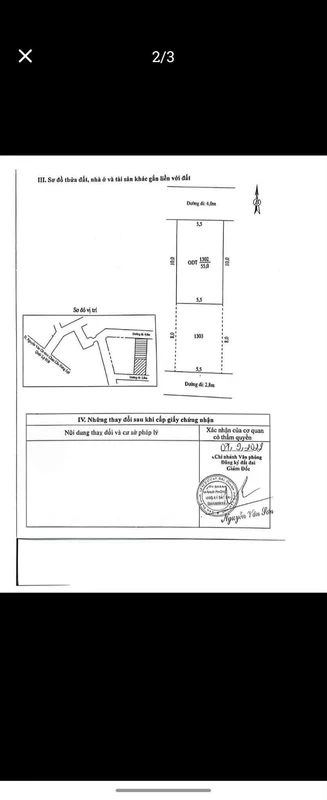 Bán đất nền 55 m² trục chính Hẻm 11 Cần Thơ