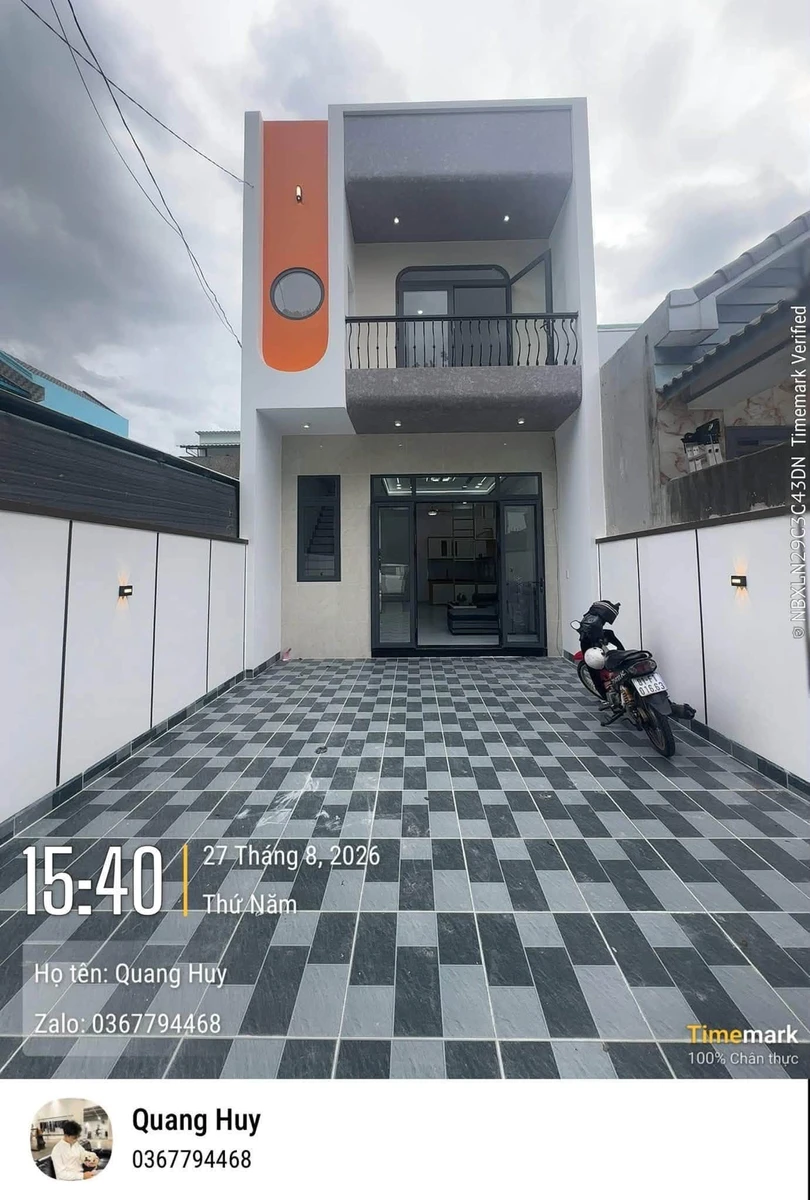 Bán nhà trệt lầu 91m² Bến Cát, Bình Dương 2,5 tỷ - Ảnh thu nhỏ 3