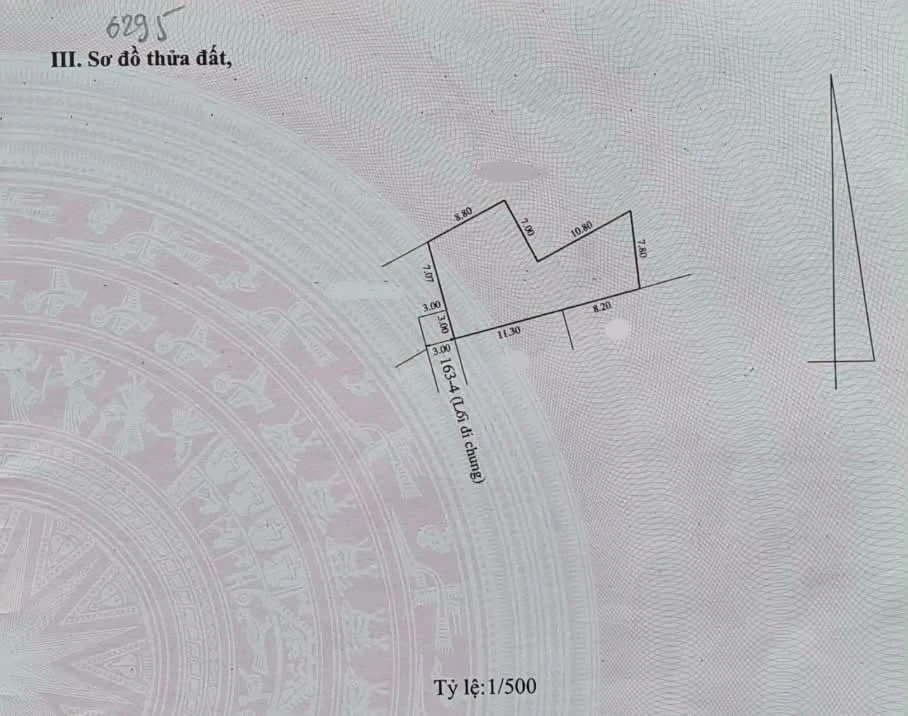Bán lô đất kiệt Lê Ngô Cát 173 m² 1,6 tỷ Quận 12 - Ảnh 1