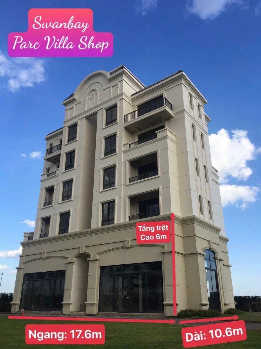 Bán shophouse SwanBay 336m2, 6 PN, 14.5 tỷ - Ảnh 1
