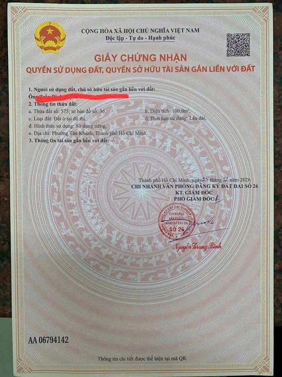Bán đất mặt tiền vành đai Tân Vĩnh Hiệp 100m2 - 1.55 tỷ - Ảnh thu nhỏ 4