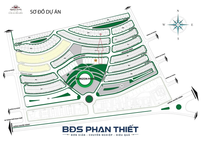 Bán đất view biển Ocean Dunes 256.2 m² - 3.33 tỷ