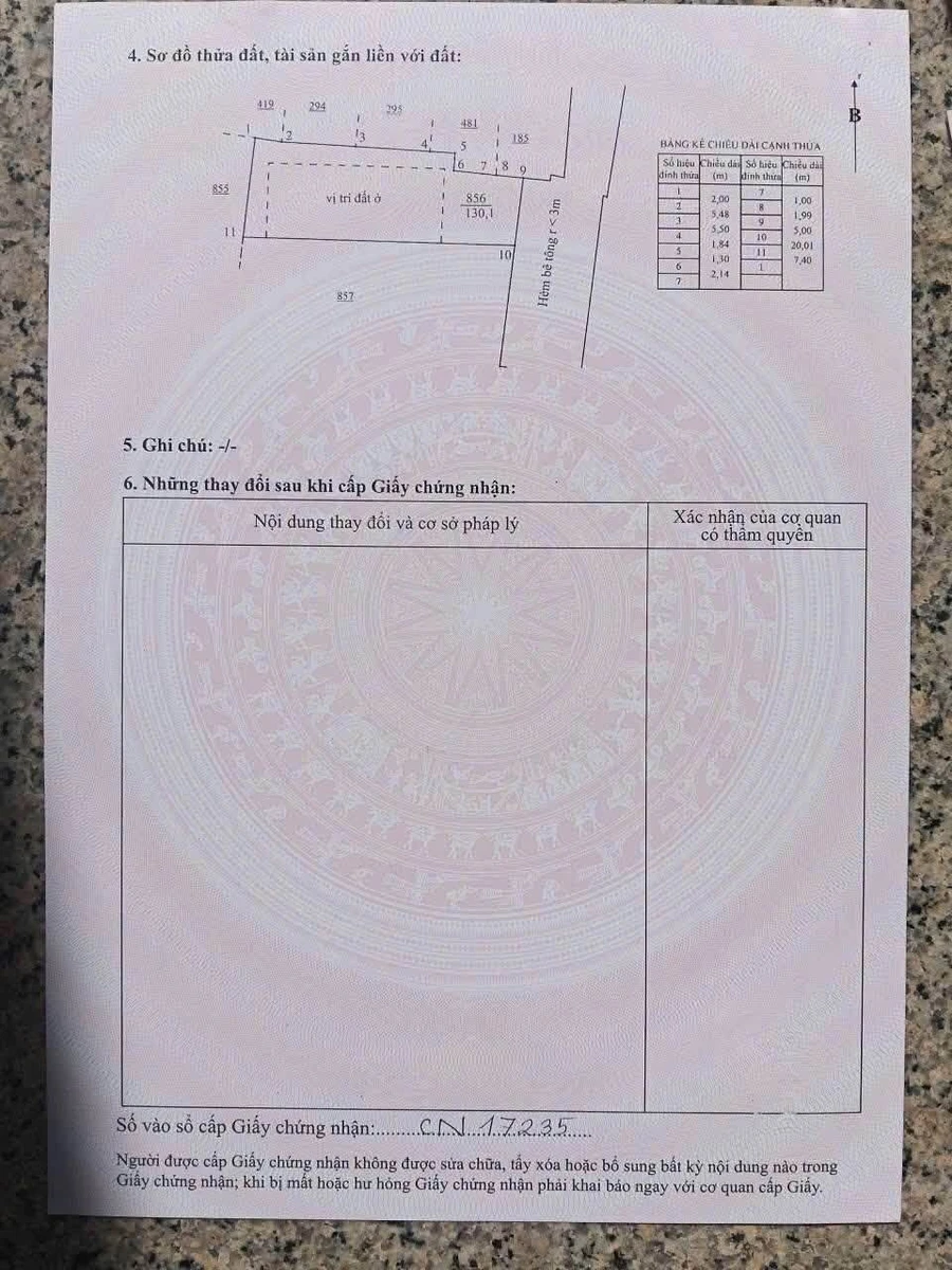 Bán đất nở hậu Hải Lâm Nhà Bè 100m² giá 1 tỷ 492tr - Ảnh thu nhỏ 2