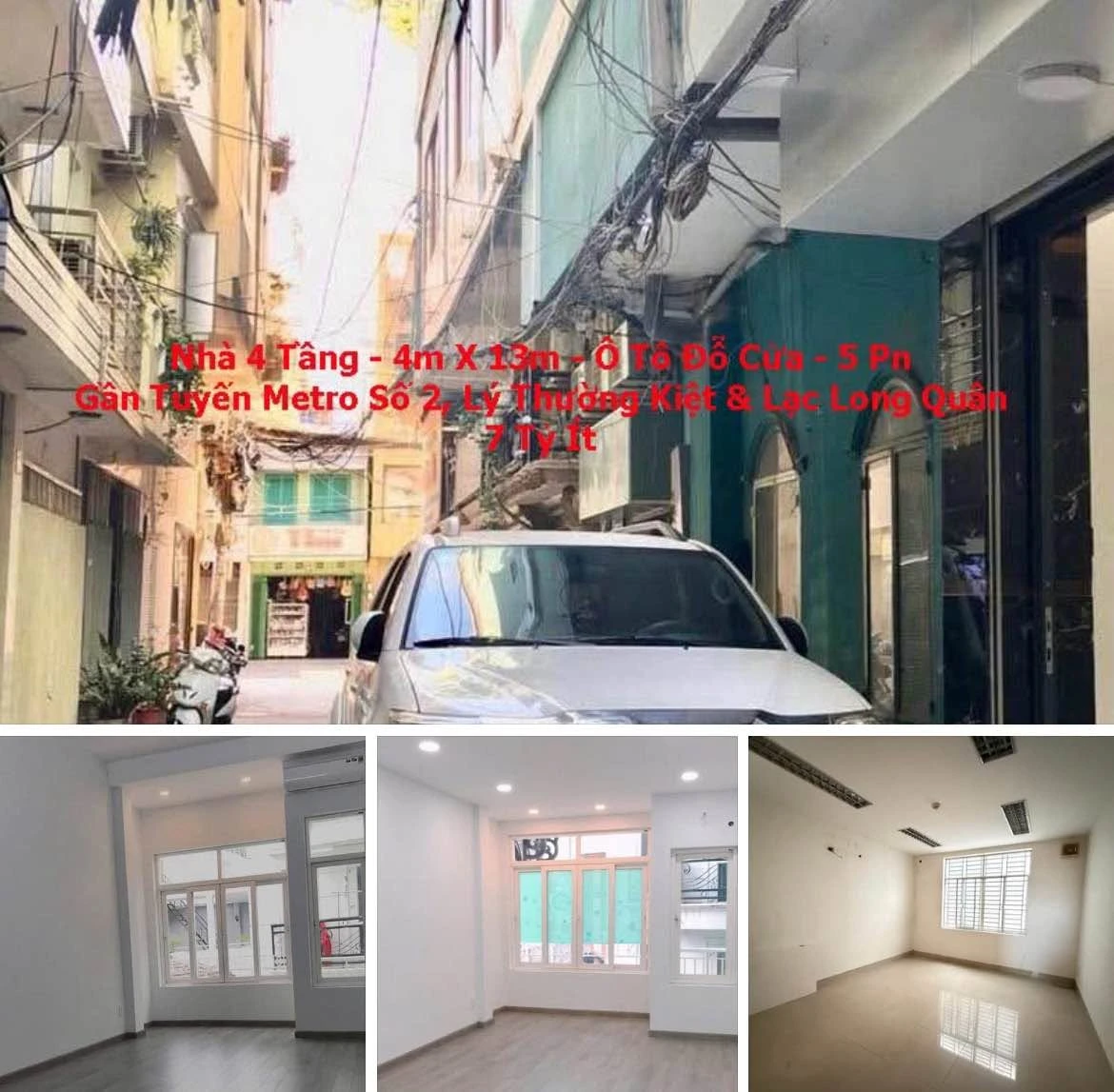 Bán nhà 4 tầng 5 PN, 52m² Lạc Long Quân, Tân Bình - Ảnh 1