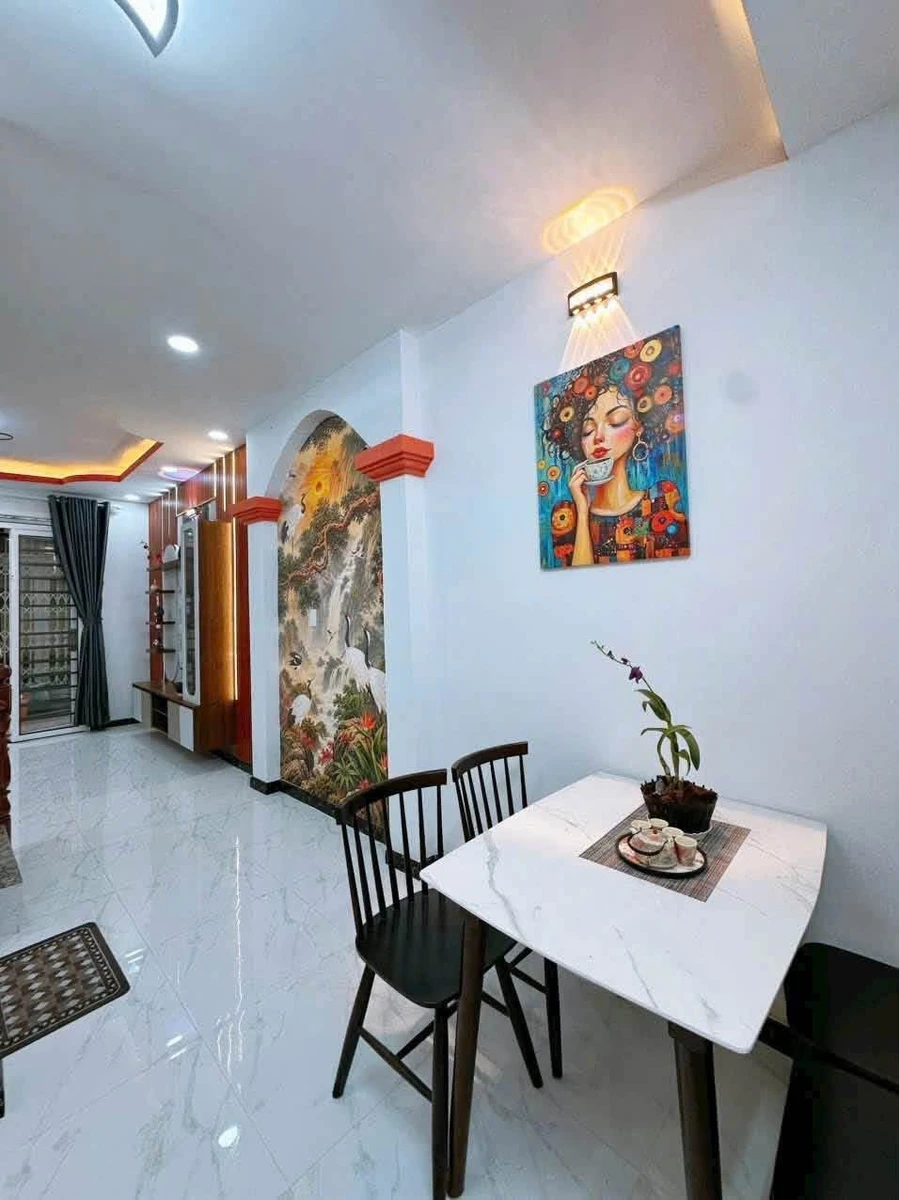 Bán nhà 1 trệt 1 lầu 2PN 2WC giá 1,39 tỷ gần chợ Cần Giuộc, Long An - Ảnh thu nhỏ 4
