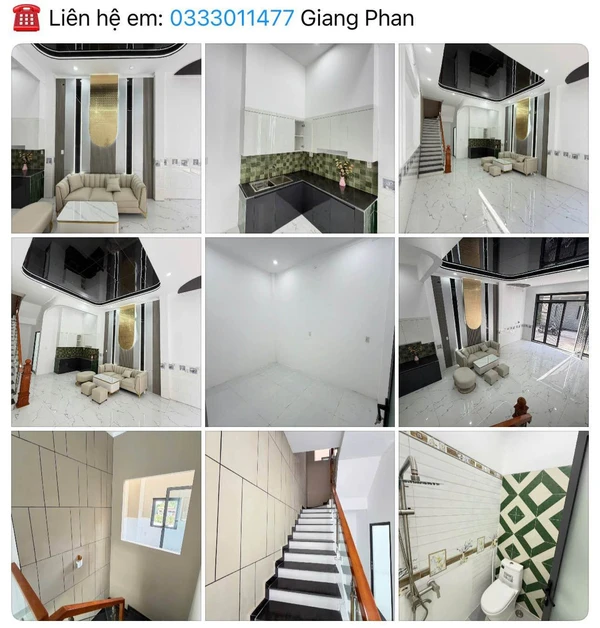 Bán nhà 1 trệt 1 lầu 3 phòng ngủ Biên Hoà 2,65 tỷ