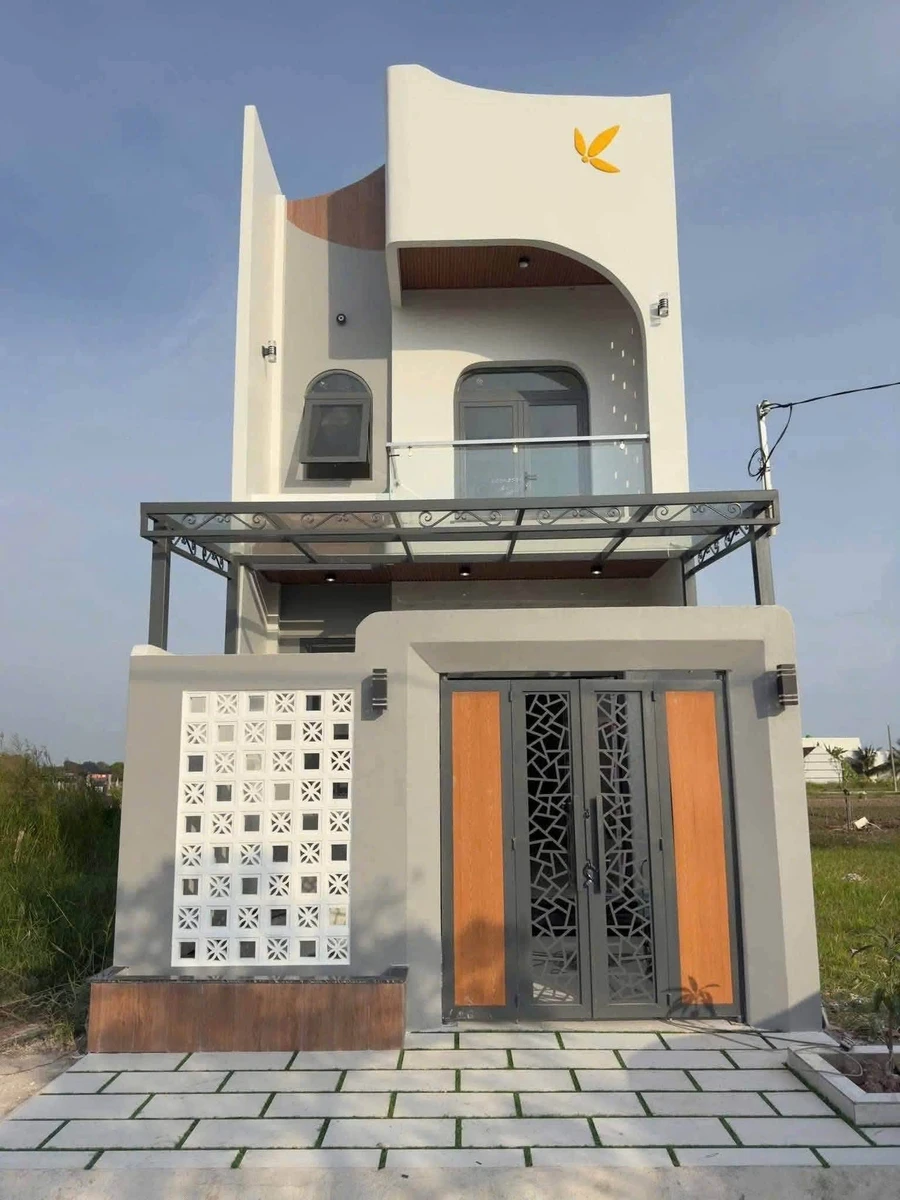 Bán nhà 1 trệt 1 lầu 82,8m² KDC Phước Vân Long An - Ảnh thu nhỏ 2