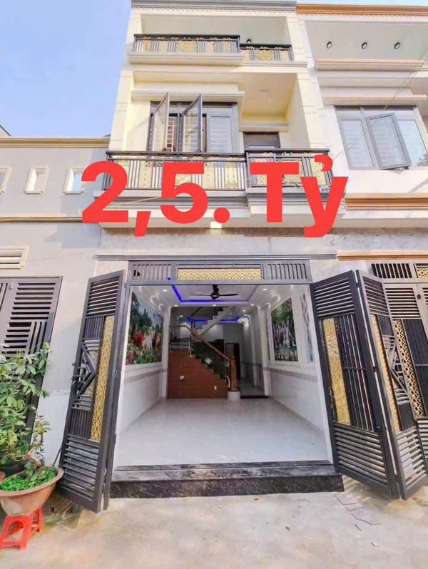 Bán nhà 1 trệt 1 lầu 60m2 Biên Hòa Đồng Nai 2,5 tỷ