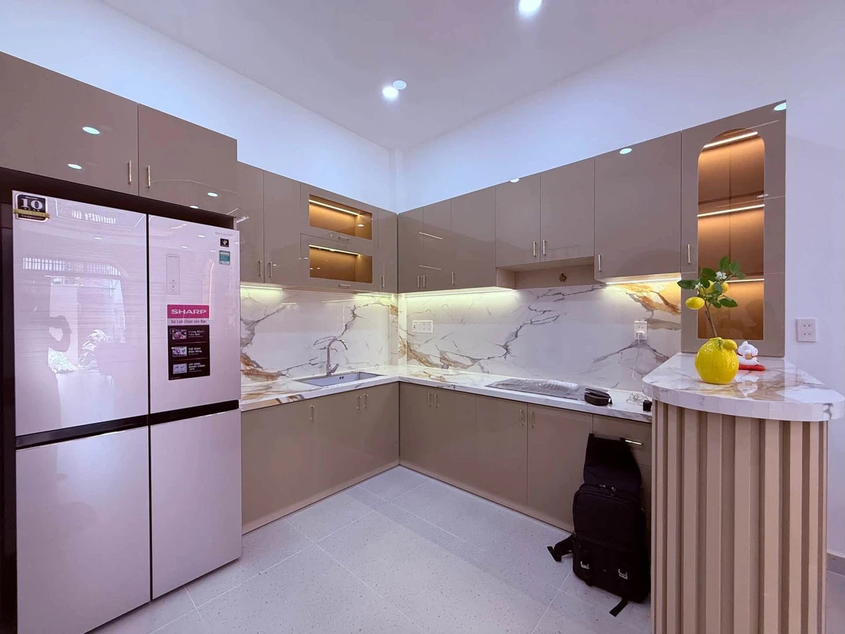 Bán nhà Bình Thạnh 64m2 4 phòng ngủ giá 6,95 tỷ mặt tiền Nơ Trang Long - Ảnh thu nhỏ 4