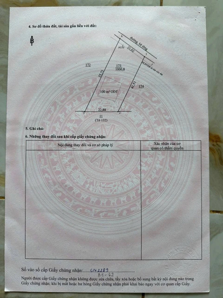 Bán đất sào Tân Thiện gần Lê Quý Đôn 1 tỷ 6 - Ảnh thu nhỏ 3