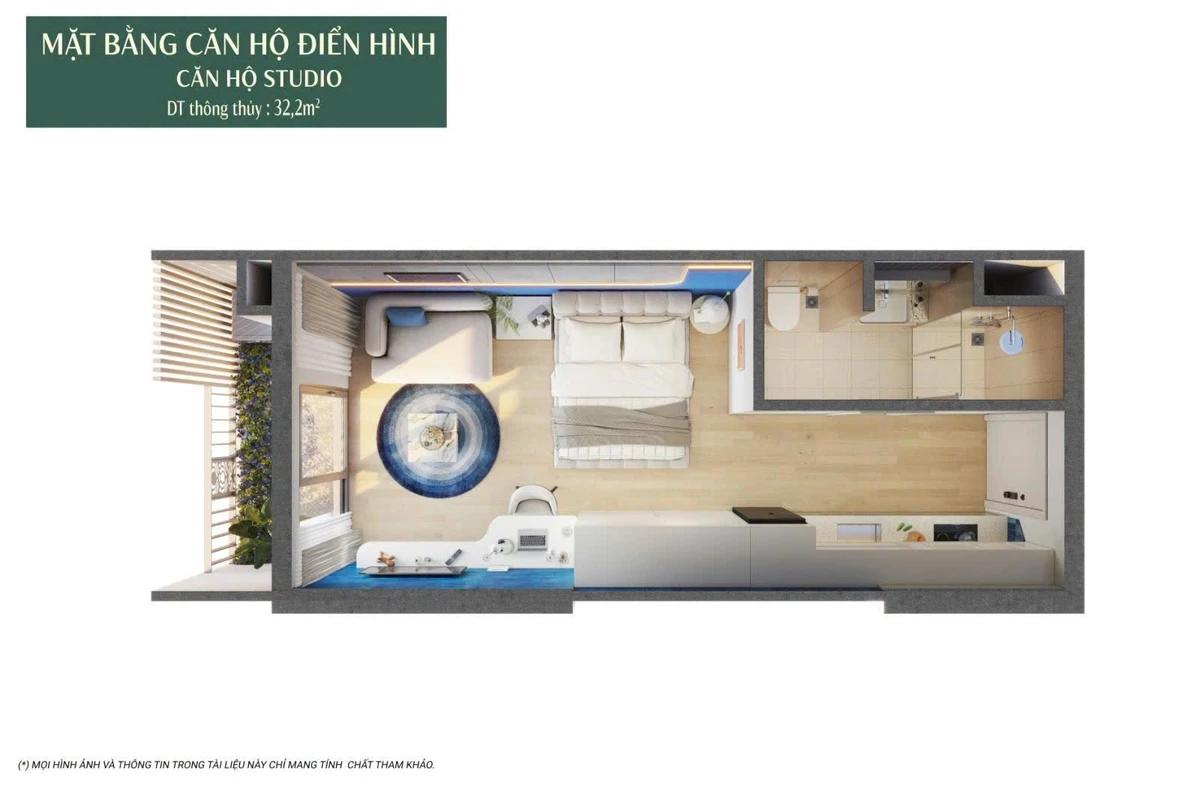 Bán studio 29m² The Fest 2 Nha Trang 1,63 tỷ - Ảnh thu nhỏ 4