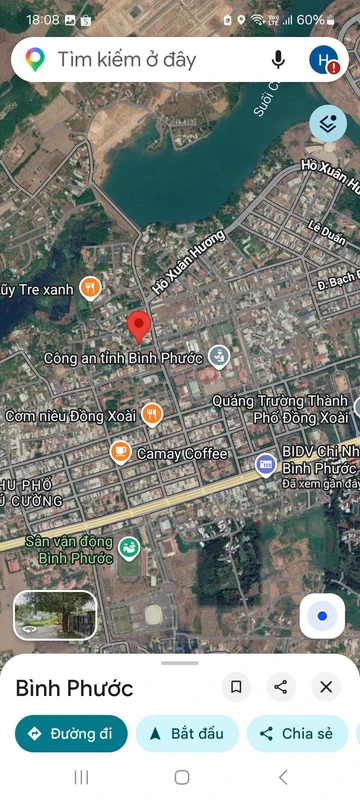 Bán lô đất 156m2 Tân Phú Đồng Xoài Bình Phước 800 triệu