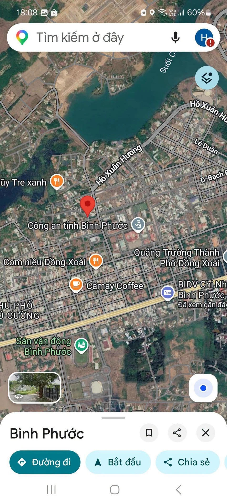Bán lô đất 156m2 Tân Phú Đồng Xoài Bình Phước 800 triệu - Ảnh 1