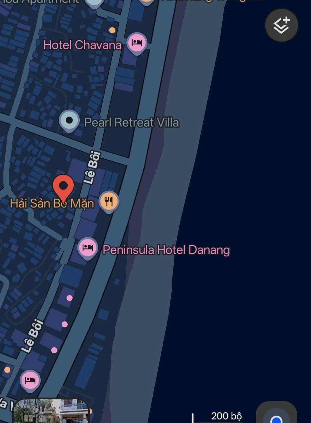 Bán nhà góc kiệt Lê Bôi 101m², 4 phòng, giáp biển Mân Thái - Ảnh 1