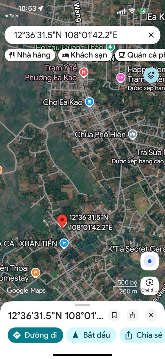 Bán đất hẻm Y Wang, Phường Ea Kao, 150m2 giá 890 triệu - Ảnh 1