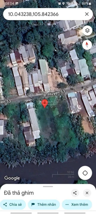 Đất 442,6 m2 ven sông và lộ nhựa cách cầu Cần Thơ tầm 3km giá 1 tỷ 800 - Ảnh thu nhỏ 2