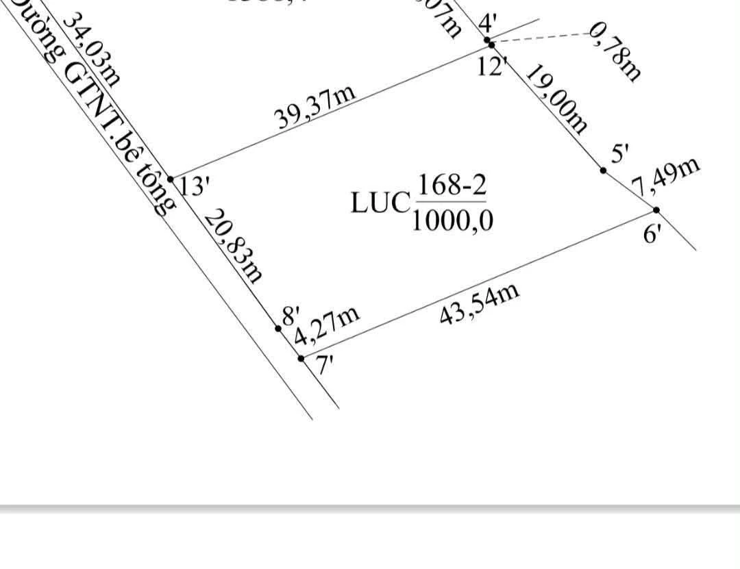 Bán đất lúa 25x40 (1000m2) có thể chuyển thổ cư, view kênh, giá 1,1 tỷ, Hiệp Thạnh Châu Thành - Ảnh 1