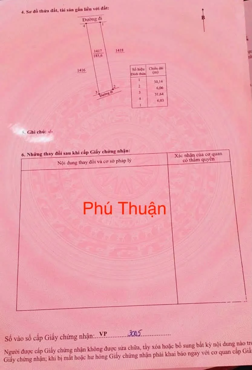 Bán lô đất Nghĩa Thuận 192m² giá 330 triệu - Ảnh 1