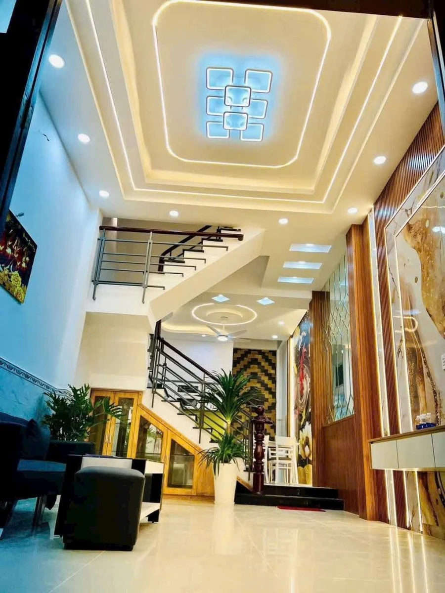 Bán nhà 3 tầng 56m2 hẻm 6m Hương Lộ 2, Bình Tân, giá 5,62 tỷ - Ảnh thu nhỏ 2