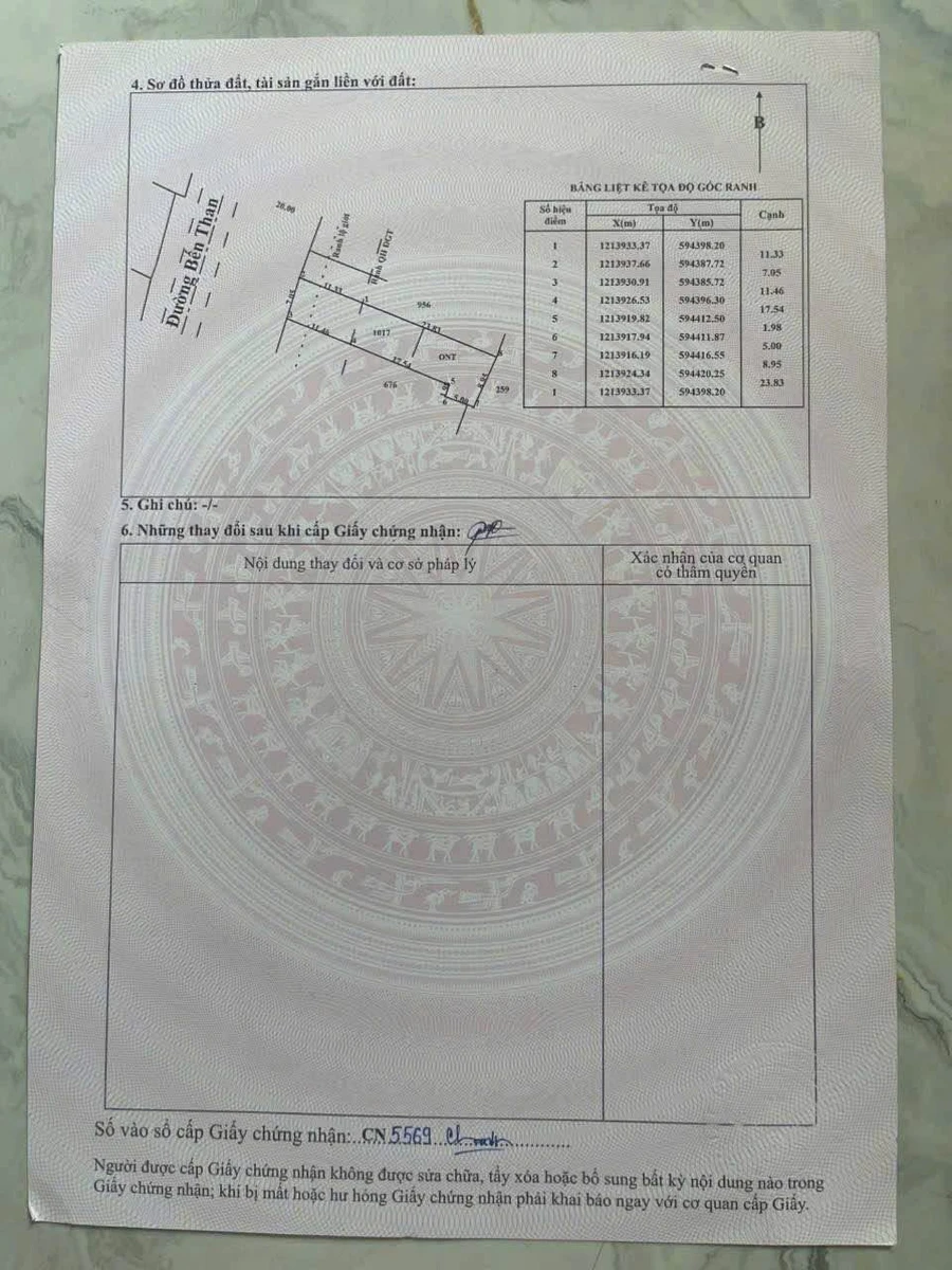 Bán đất mặt tiền Bến Than Hoà Phú Củ Chi 245m² - Ảnh thu nhỏ 5