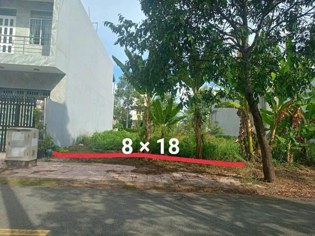 Bán đất nền 8x18m đường D1 khu IDICO 2, Phường 6, Tân An, Tây Ninh giá 3,9 tỷ - Ảnh 1
