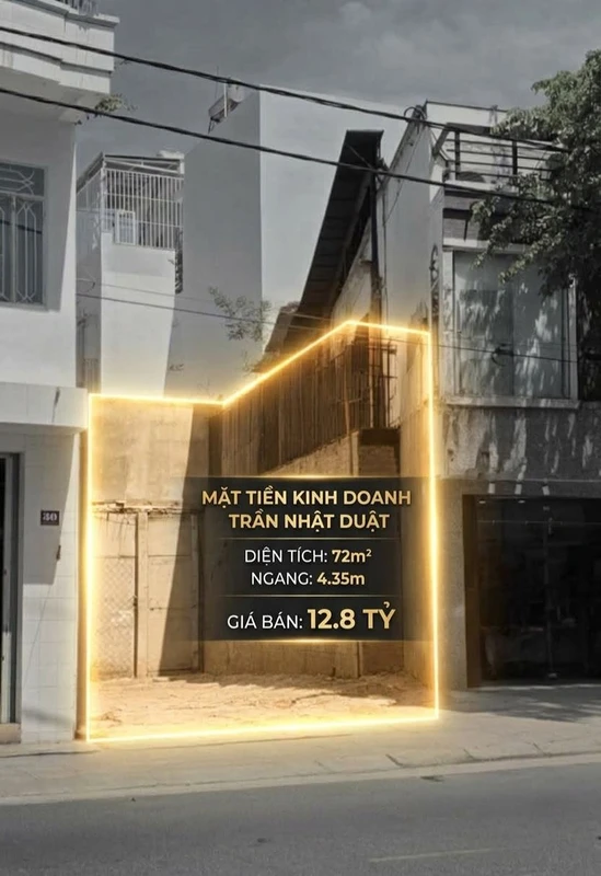 Bán nhà mặt tiền Trần Nhật Duật, Nha Trang 72m², 12 tỷ 800 triệu