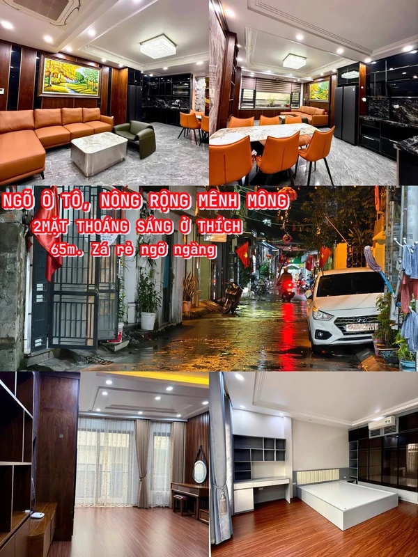 Bán nhà mới 65m2 ngõ ô tô, sổ đỏ chính chủ, Phủ Thượng Đoạn, Bùi Thị Từ Nhiên, Hải Phòng