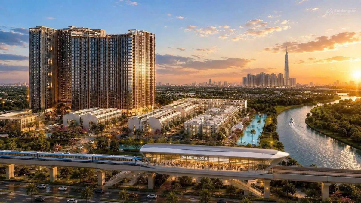 Imperia Sensa Park Căn hộ TOD, cạnh Metro số 6, cạnh Global City, Thảo Điền, Thủ Thiêm, LH ĐVPP F1 - Ảnh 1