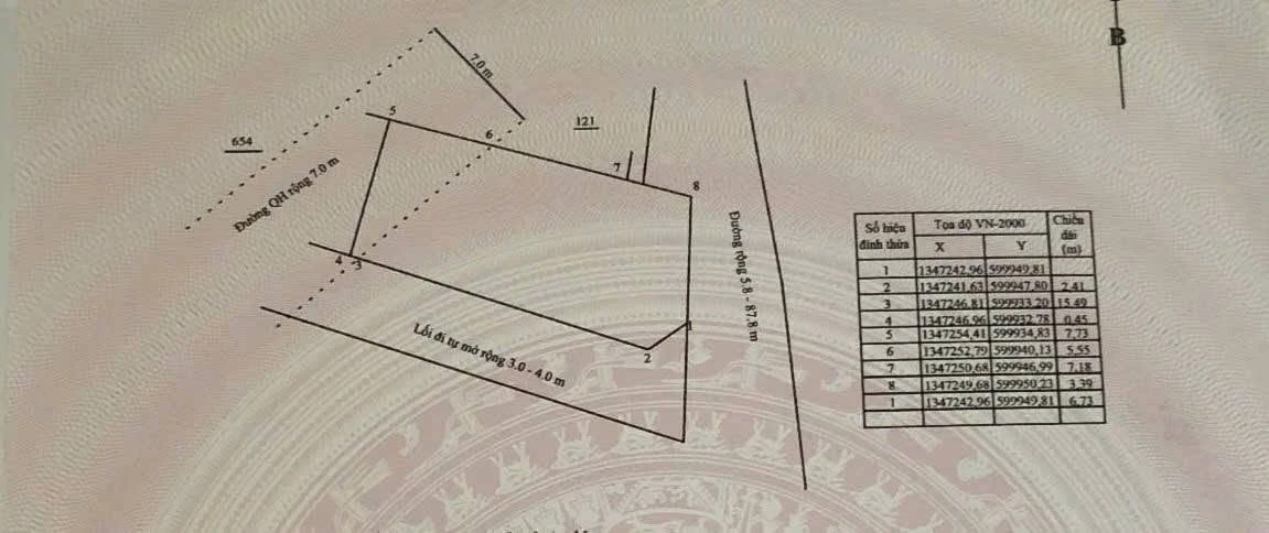 Bán lô góc 2 mặt tiền Phước Đông Nam Nha Trang 135,7m² 2,5 tỷ - Ảnh thu nhỏ 3