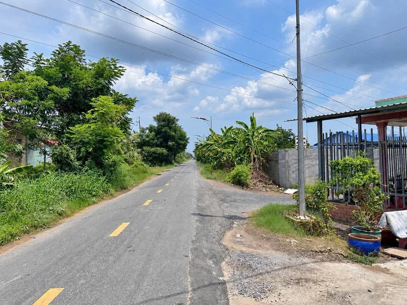 Bán đất thổ cư mặt tiền đường tỉnh 834B, xã Mỹ Phú, Thủ Thừa, Long An, 348m2, 2 tỷ 700
