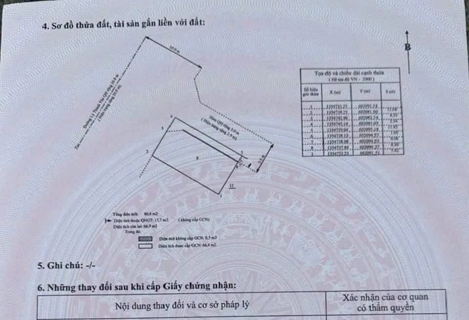 Nhà 2 tầng mặt tiền Lý Thánh Tôn Nha Trang 80m2 28 tỷ - Ảnh thu nhỏ 4