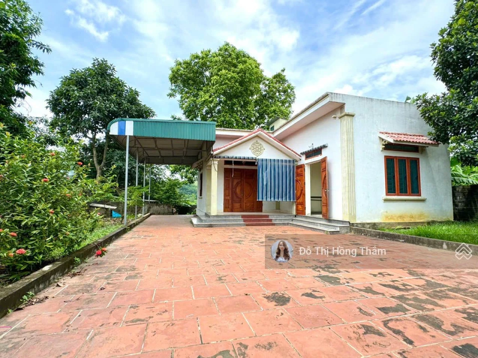 Bán mảnh đất 500m2 có sẵn nhà bám đường trải nhựa 12m tại tiểu khu Mòng, TT Lương Sơn, giá cắt lỗ - Ảnh thu nhỏ 5