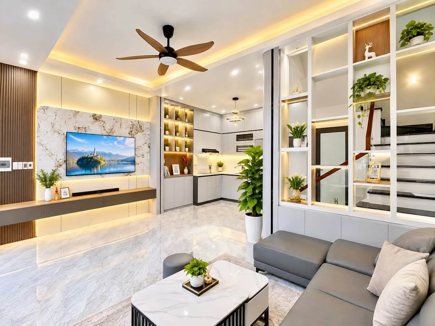 Bán nhà 4 tầng 46m2 lô góc, 4 phòng ngủ, sân để xe, Hồ Sen - Miếu Hai Xã - Ảnh 1