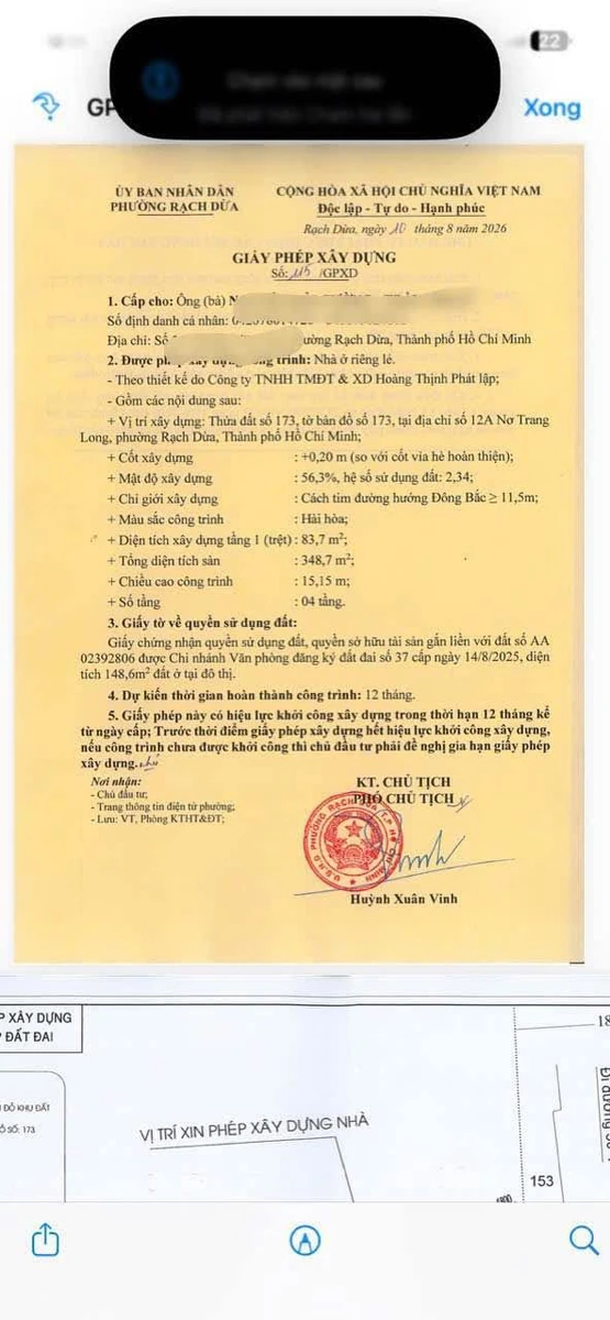 Bán nhà mặt tiền Nơ Trang Long 190m2 kinh doanh 8,5 tỷ - Ảnh thu nhỏ 3