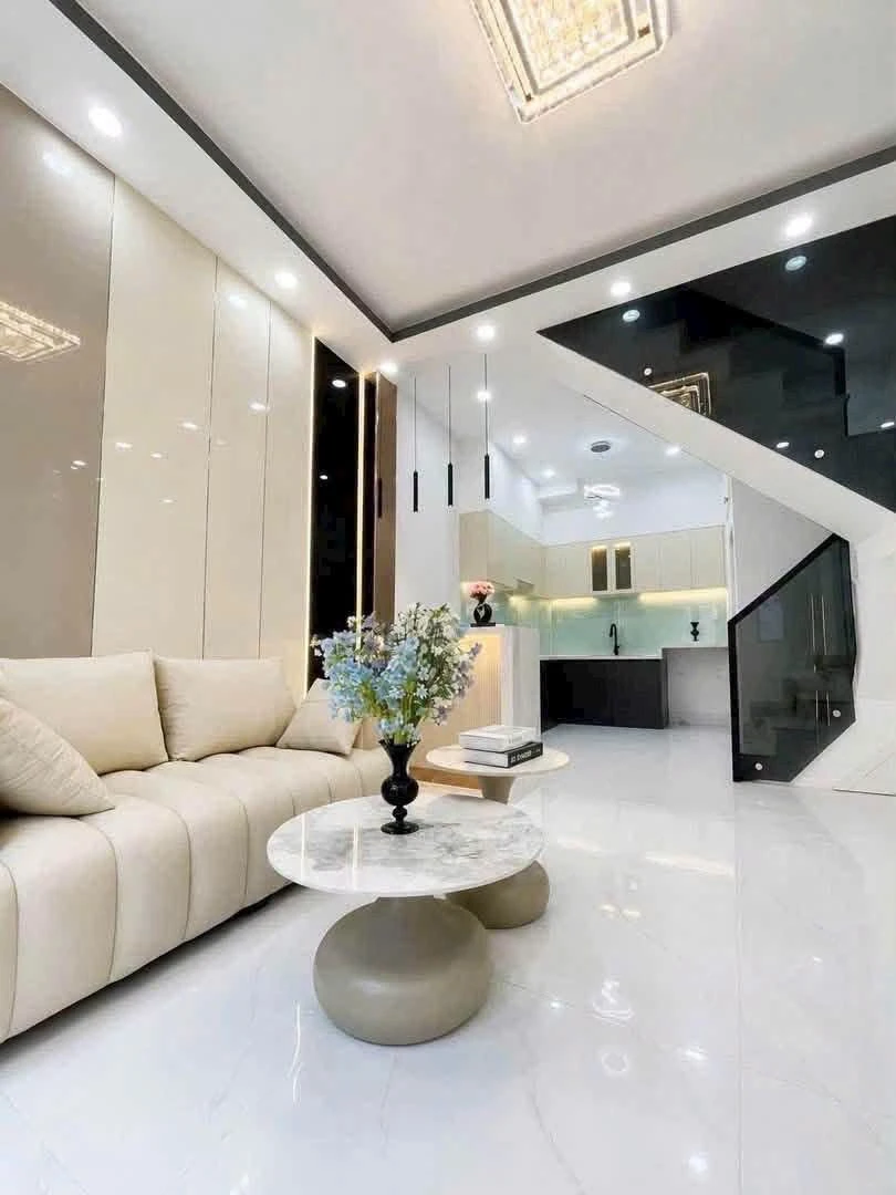 Bán nhà hẻm 1 trệt 1 lầu 4x8m, 2PN, Huỳnh Tấn Phát, Nhà Bè, giá 2,09 tỷ - Ảnh thu nhỏ 2