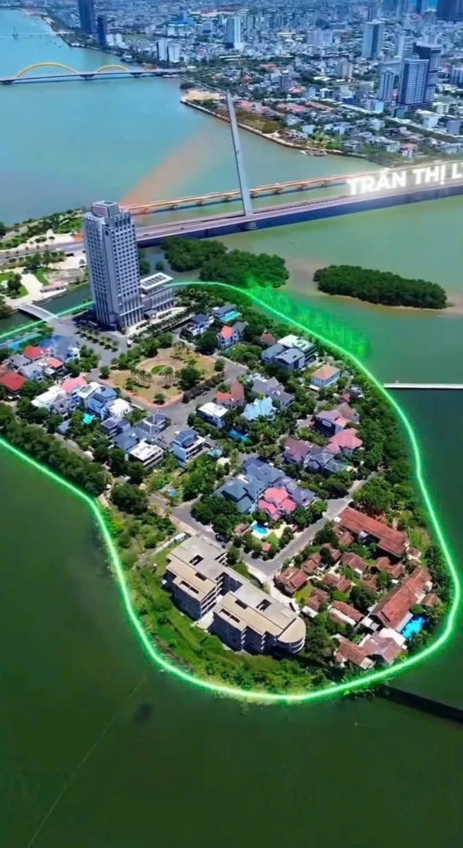 Bán đất mặt tiền Đảo Xanh 5, 400m², 60 tỷ, Đà Nẵng - Ảnh 1