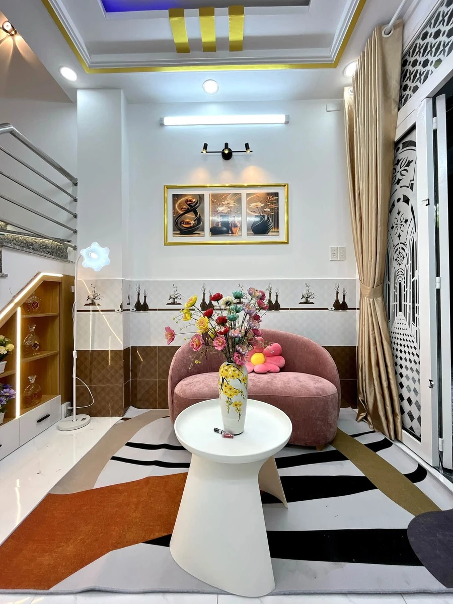 Bán nhà 24m² 4 phòng ngủ Huỳnh Tấn Phát Nhà Bè 1,79 tỷ - Ảnh thu nhỏ 3