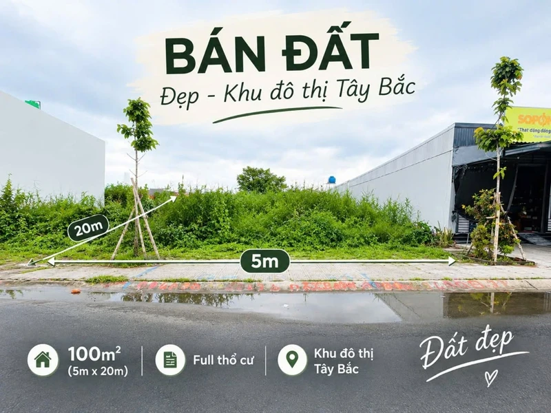 Bán nền đất 100m² Rạch Giá 2 tỷ 150 triệu