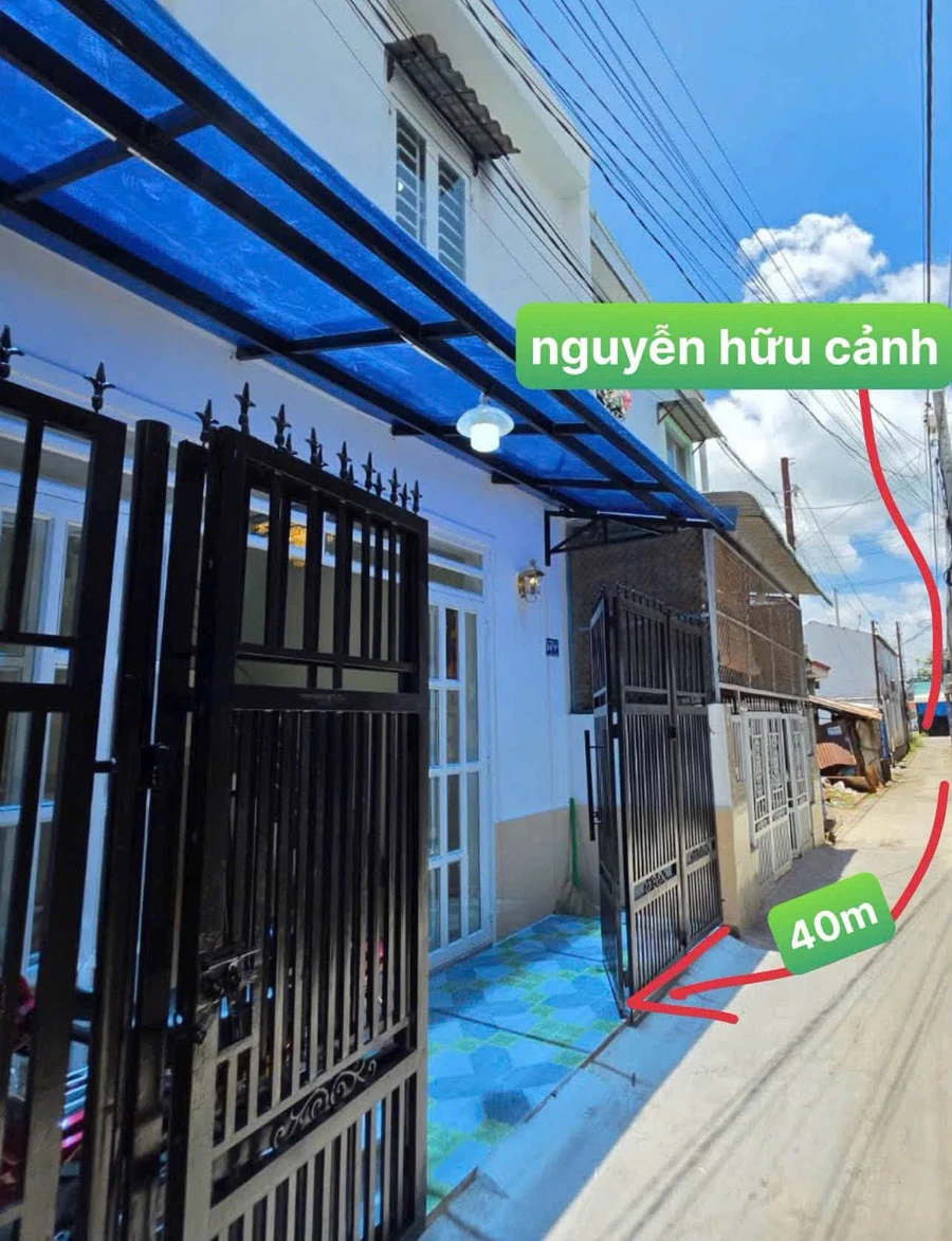 Bán nhà 1 tầng 3 phòng ngủ Bình Nhâm Lái Thiêu 59,7 m² - Ảnh 1