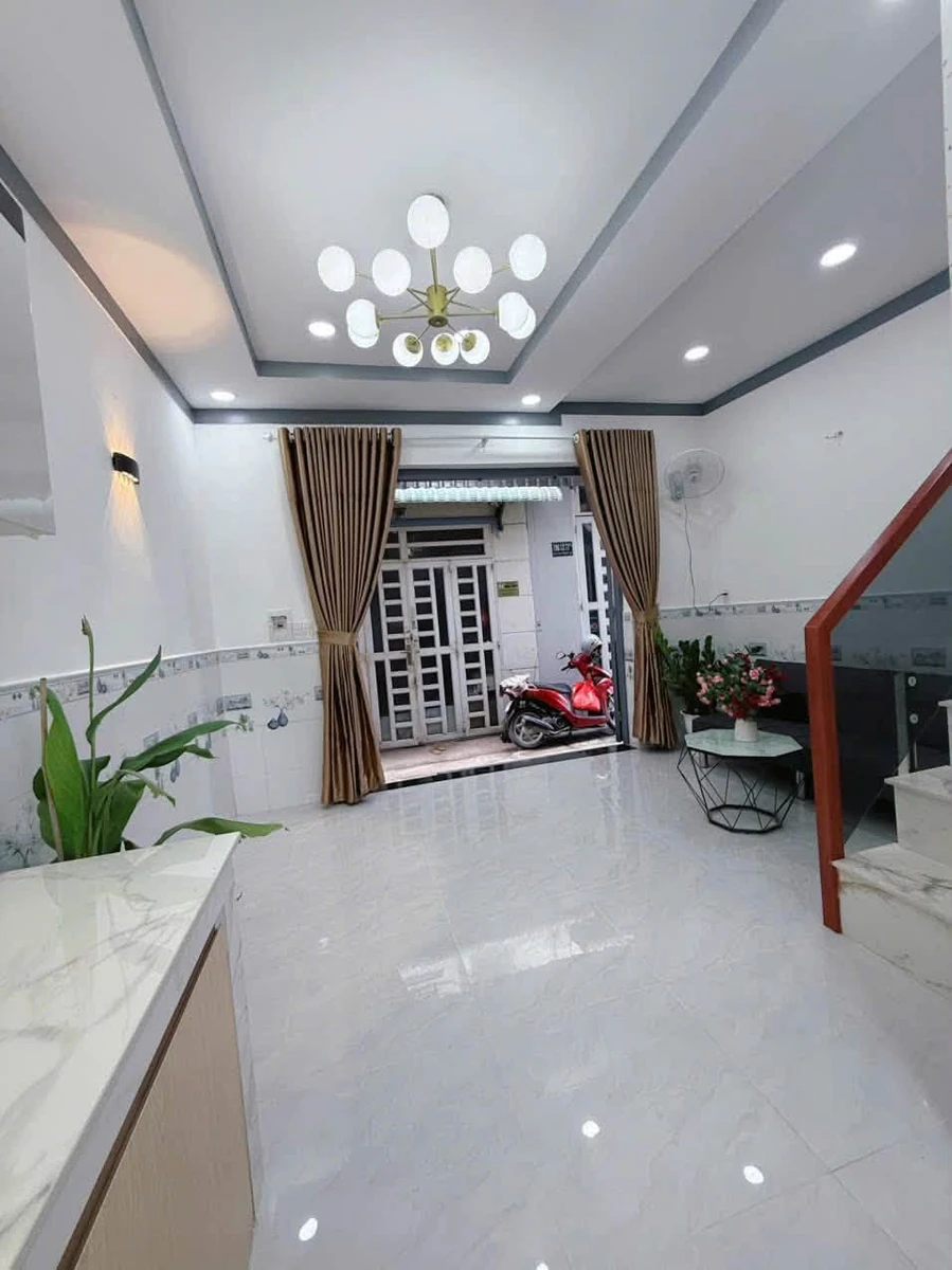 Bán nhà 1 trệt 1 lầu 2PN, 4,5x5,5m, giá 1,09 tỷ, TL 15 - Ảnh thu nhỏ 2