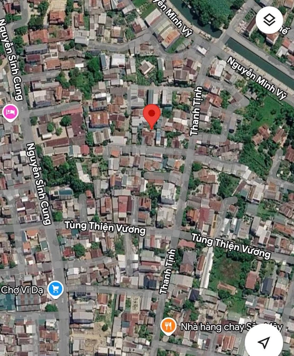 Bán lô đất 2 mặt tiền 117,6m2 kiệt 35 Thanh Tịnh, Phường Vỹ Dạ, Huế giá 1,9 tỷ