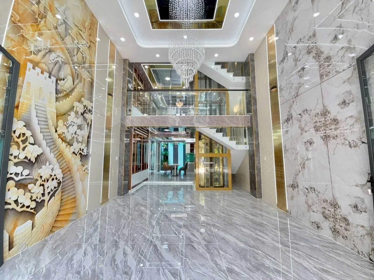 Bán nhà 4 tầng có thang máy 82m2 hẻm 13m khu biệt thự Trần Thị Năm, Tân Chánh Hiệp, Quận 12 - Ảnh thu nhỏ 3