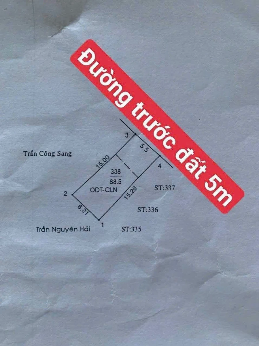 Bán đất nền Phú Lợi 88m² giá 2 tỷ 5 - Ảnh thu nhỏ 3